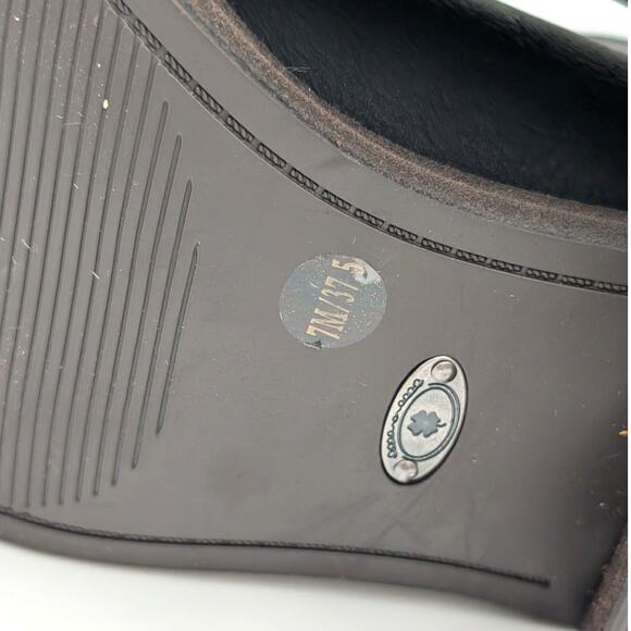 Lucky Brand Badene Ankle Boots Women's Faux Leather Black Size US7M EU37.5 - Picture 8 of 13